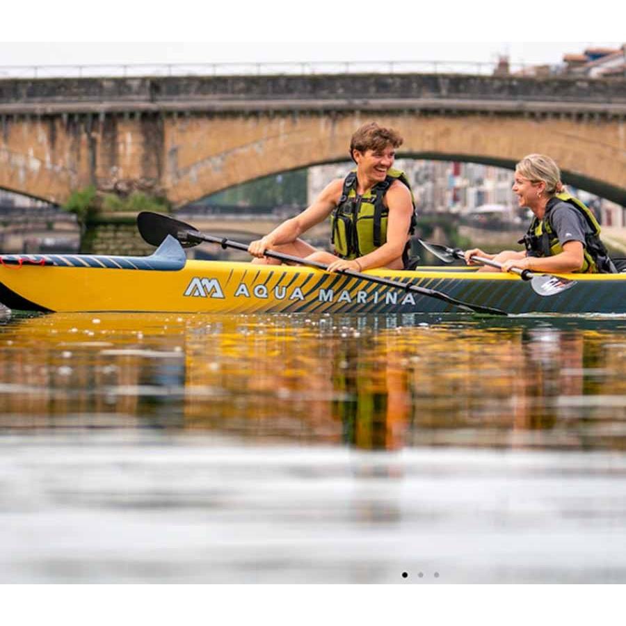 Aqua Marina - Tomahawk AIR-K 12'4" AIR-K 375 kayak gonflable 1 place drop stitch