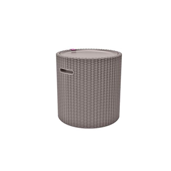 Keter - Nevera de jardín Cool Stool capuchino - BricoandPool