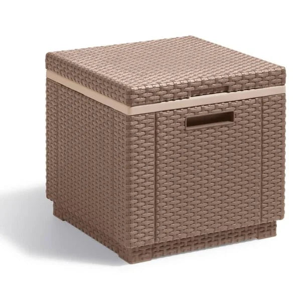Keter - Nevera de jardín Ice Cube capuchino - BricoandPool
