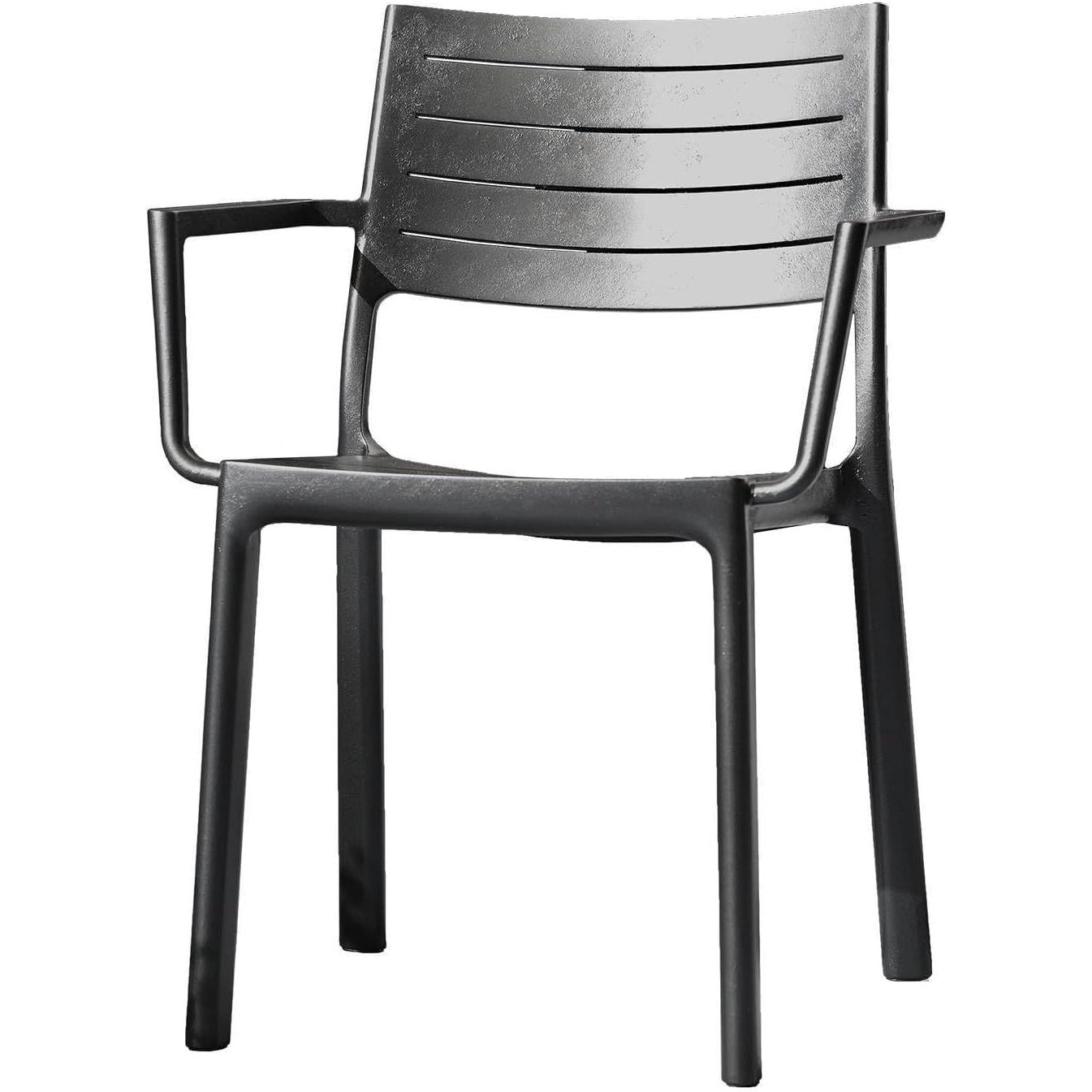 Keter - Silla de exterior Metaline metal - BricoandPool