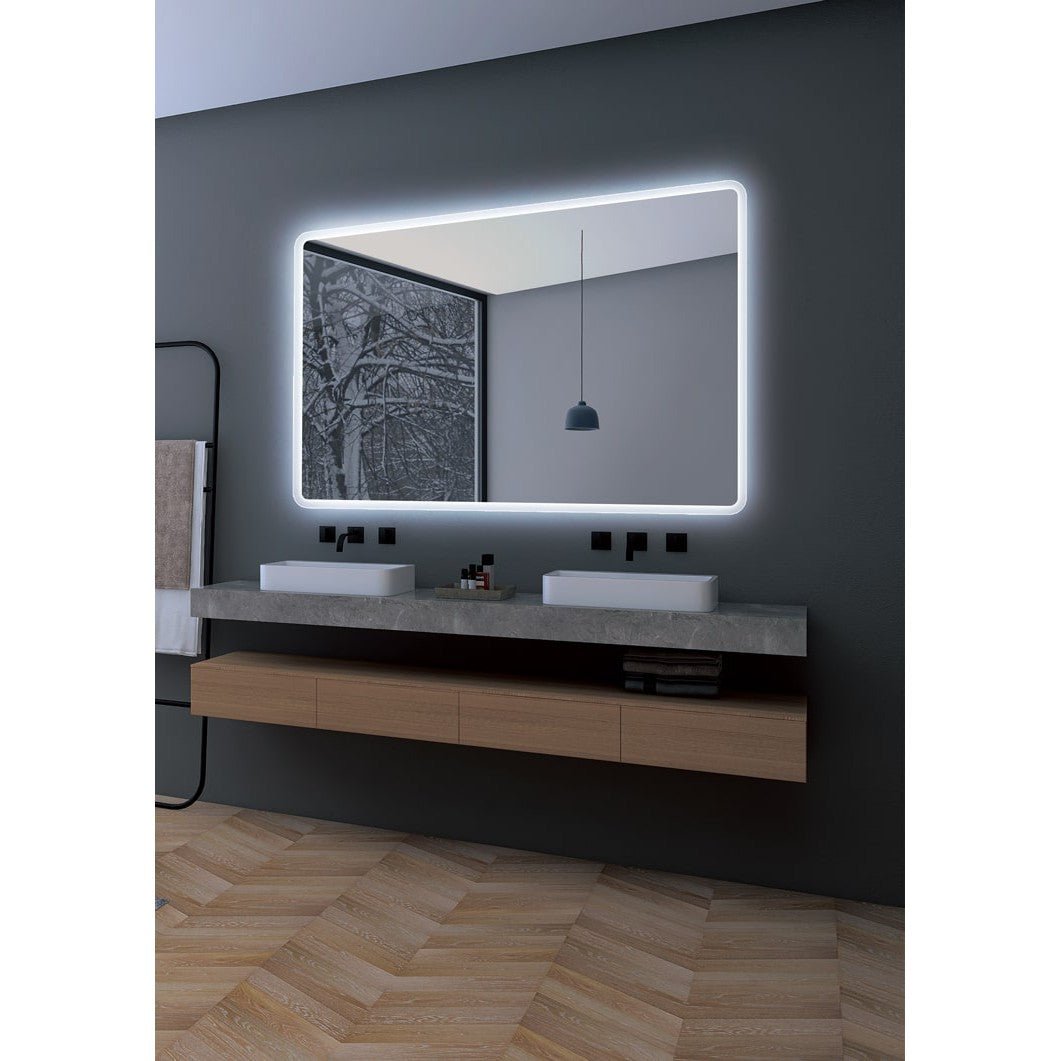 Ledimex - Espejo de baño con luz LED Praga - BricoandPool