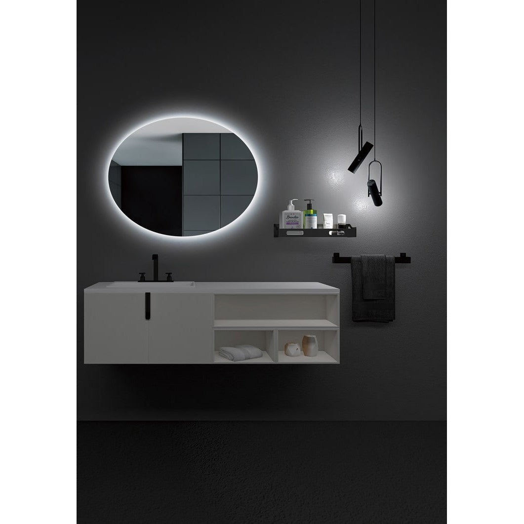 Ledimex - Espejo LED Ovalado Retroiluminado OVAL Cromo - BricoandPool