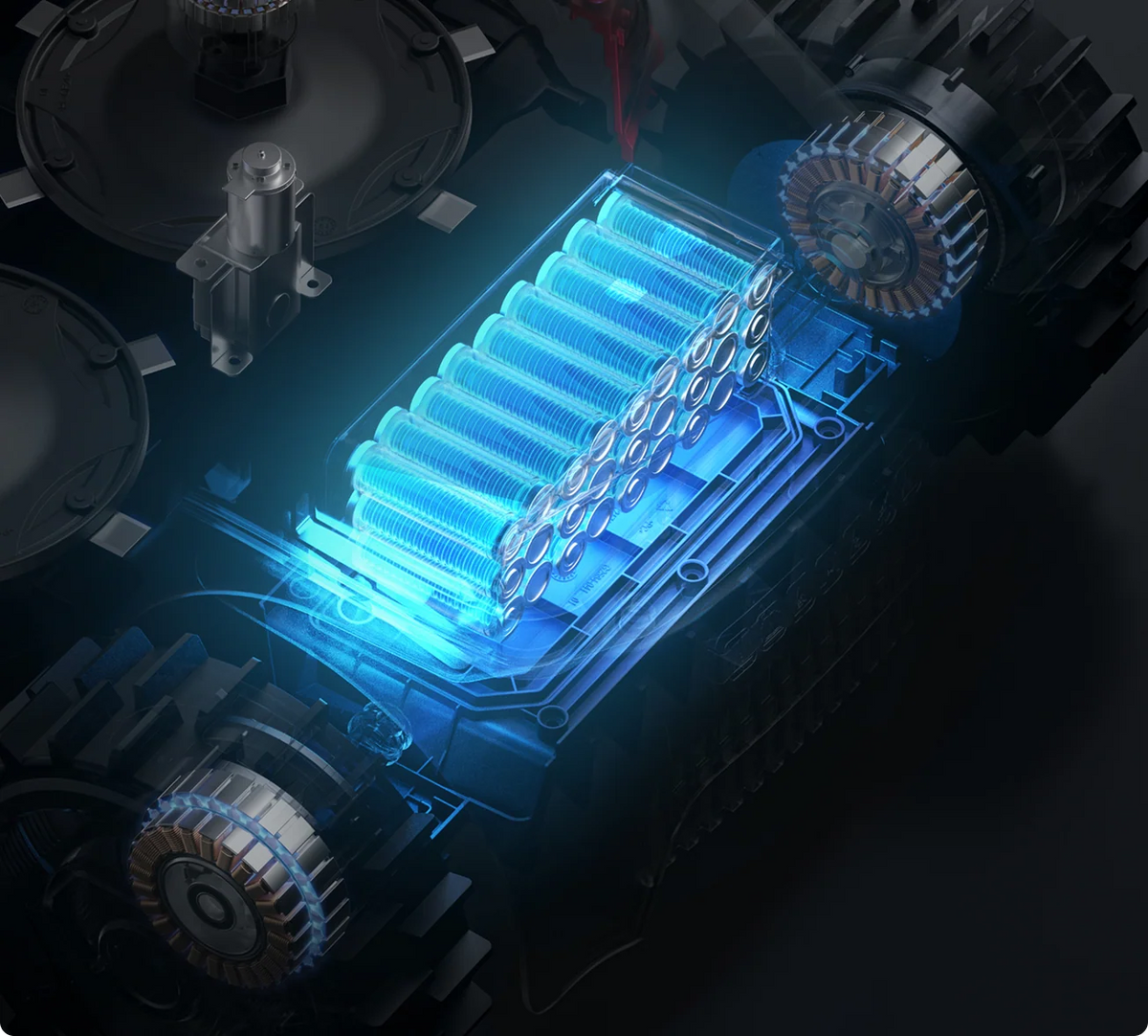Versterkt vermogen: 36V-batterij