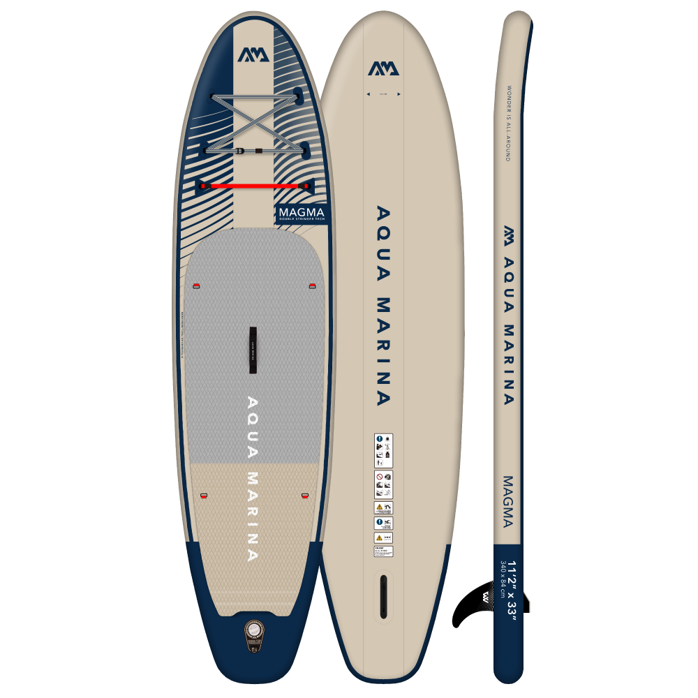 Aqua Marina - Magma 11'2" BT-23MAP aufblasbares Stand-Up-Paddle-Board