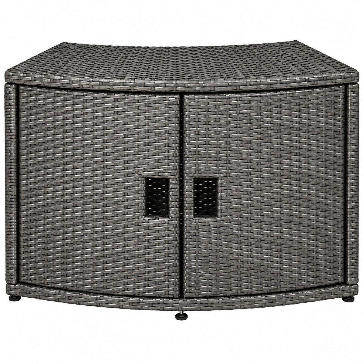 Idromassaggio gonfiabile rotondo 4-6 posti Starry + set mobili in rattan, MSpa