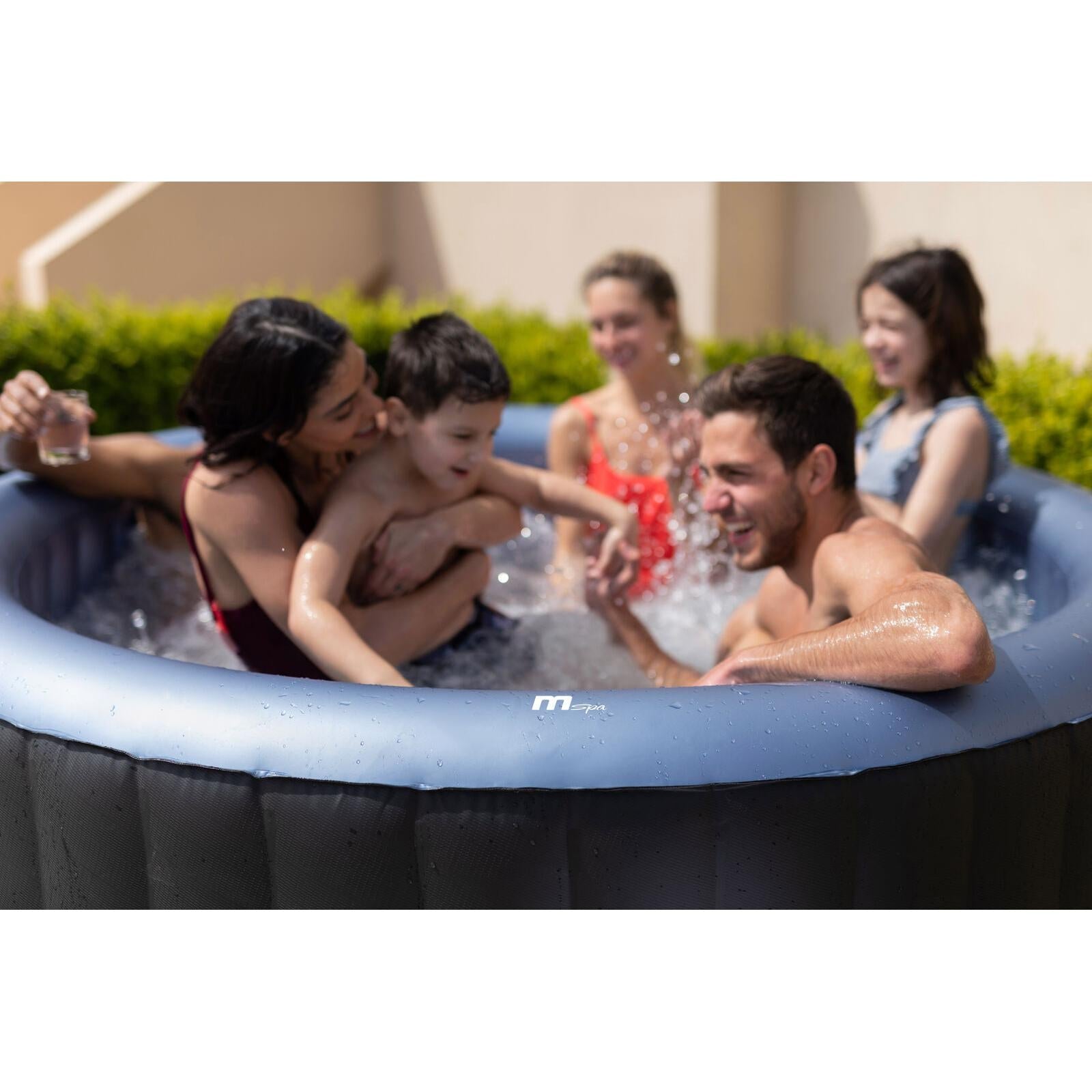MSpa – Spa hinchable circular Bergen 4–6 personas - BricoandPool