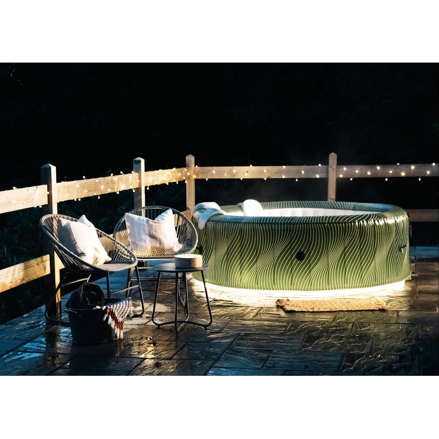 MSpa – Spa hinchable circular Meteor 4–6 personas - BricoandPool