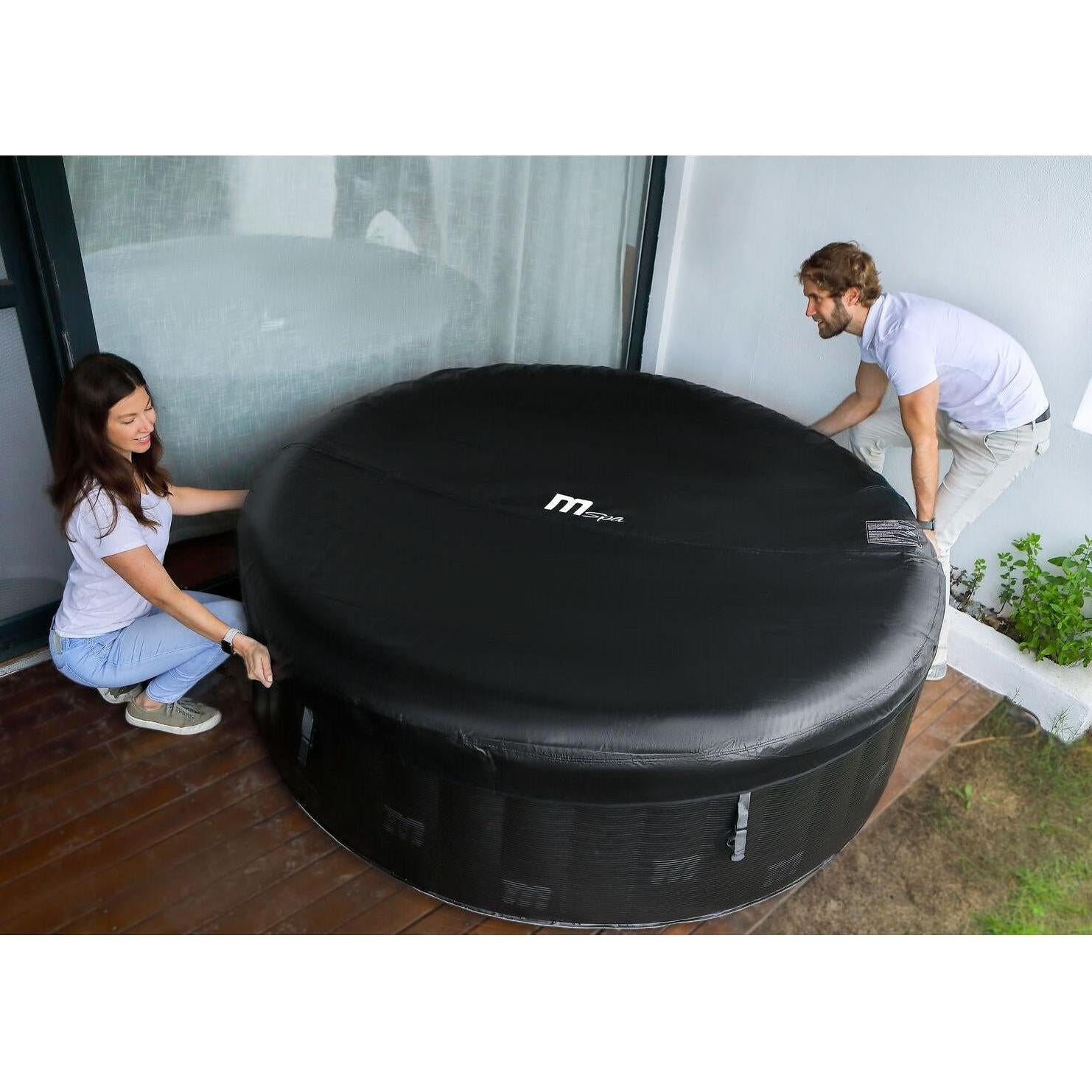 MSpa – Spa hinchable circular Starry 4–6 personas - BricoandPool