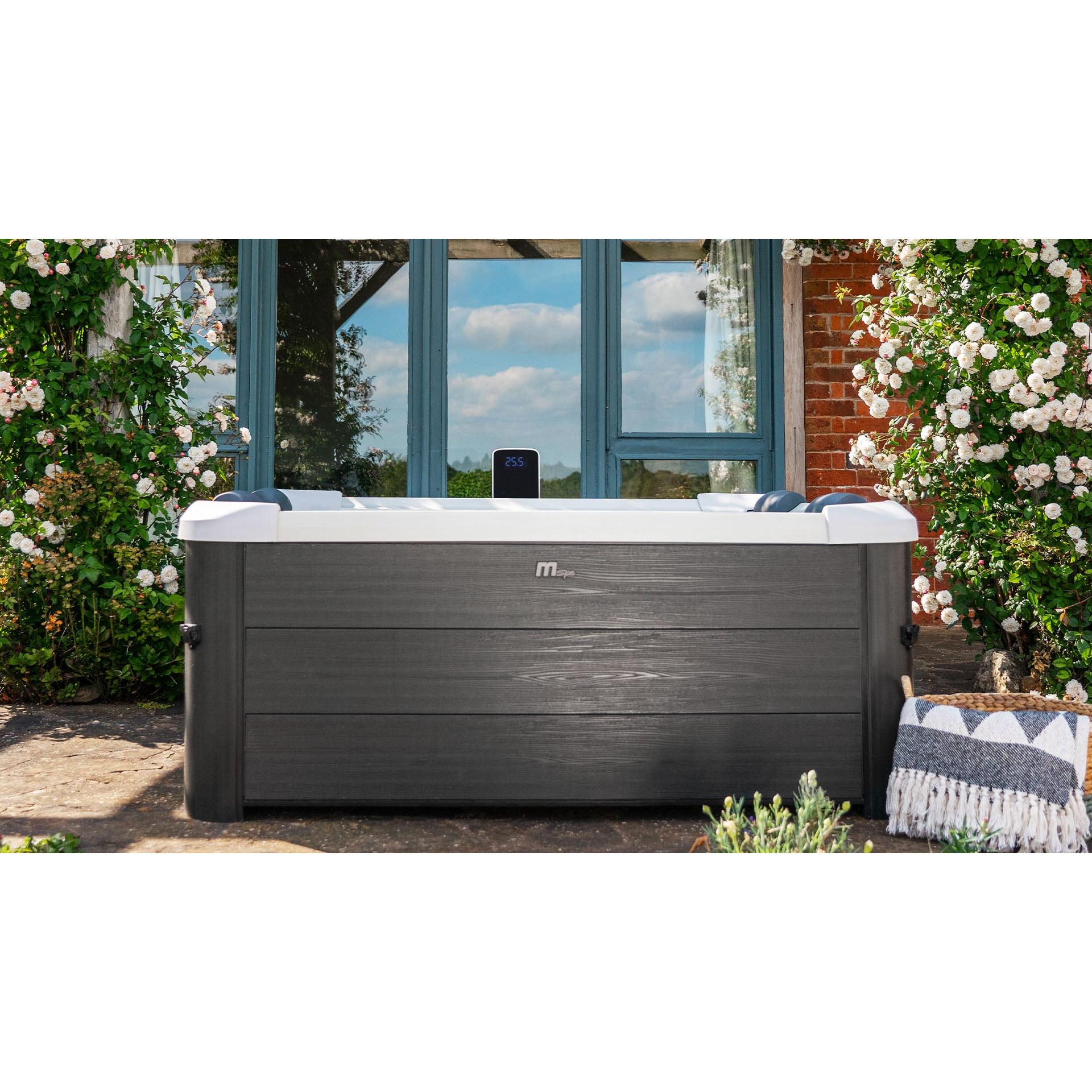 Mspa - Spa rígido cuadrado Oslo Plus 4 - 7 personas - BricoandPool