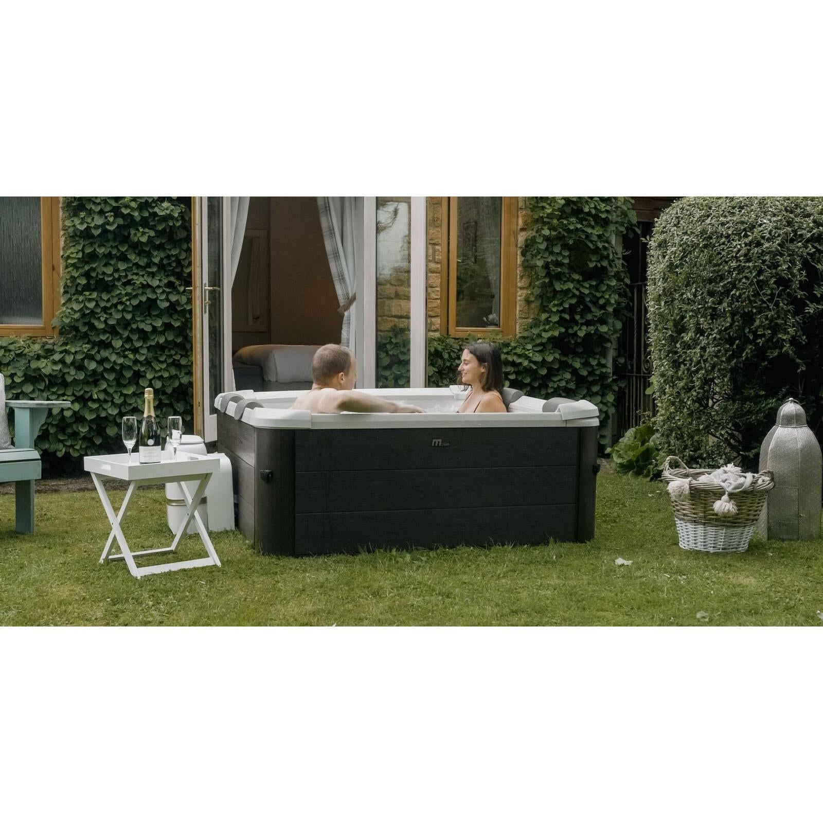 Mspa - Spa rígido cuadrado Tribeca 4 - 6 personas - BricoandPool