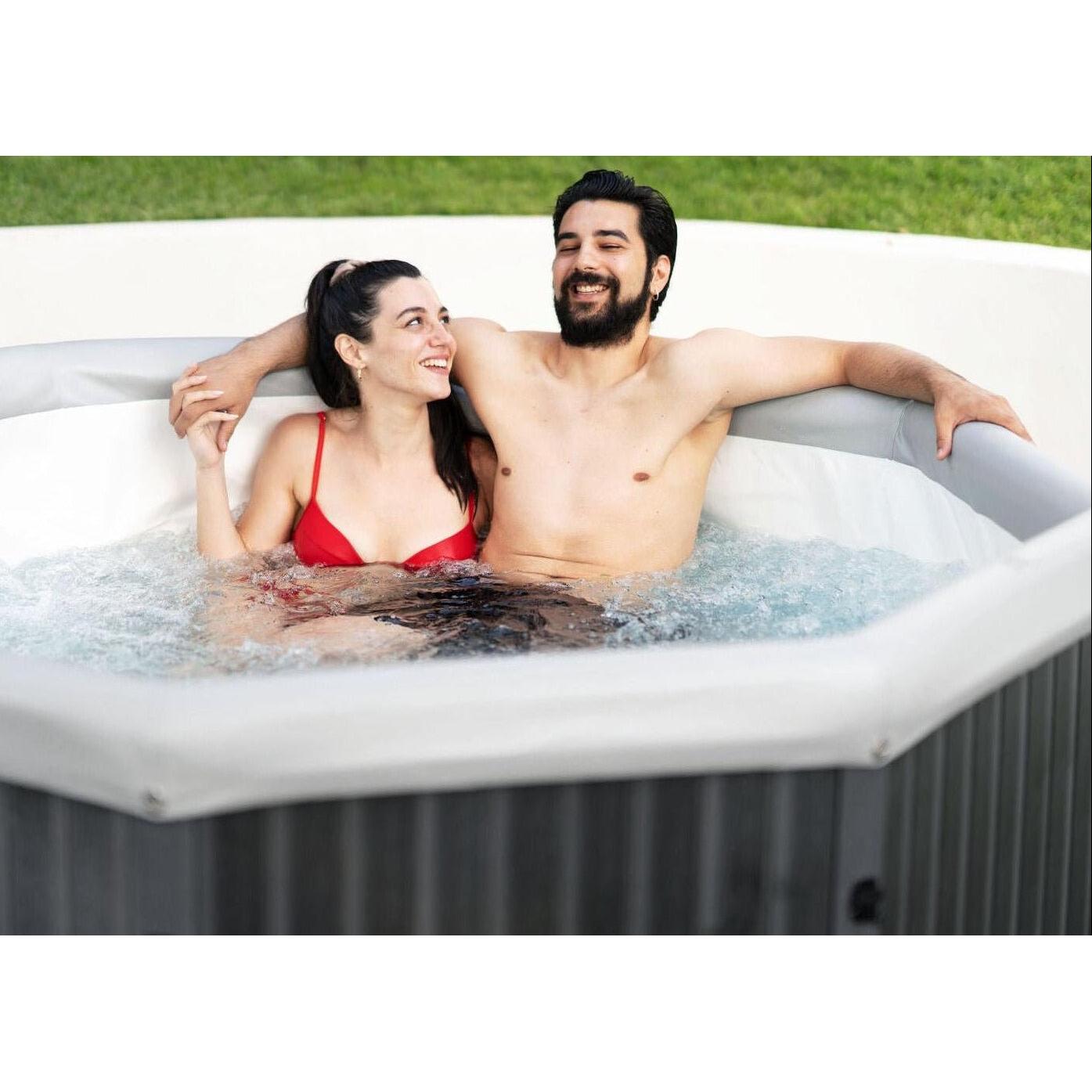 MSpa - Spa rígido cuadrado Tuscany 4–6 personas - BricoandPool