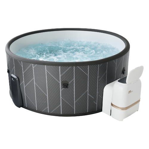 MSpa - Spa Semirrígido Redondo Mono Nox Eco 6 Personas