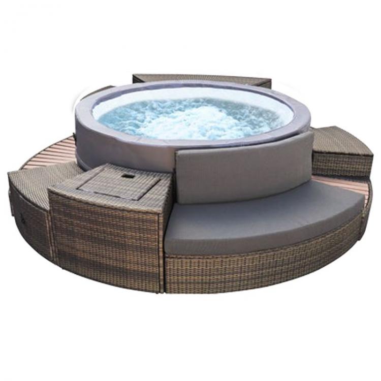 NetSpa - Spa portátil Vita + Mobiliario - BricoandPool