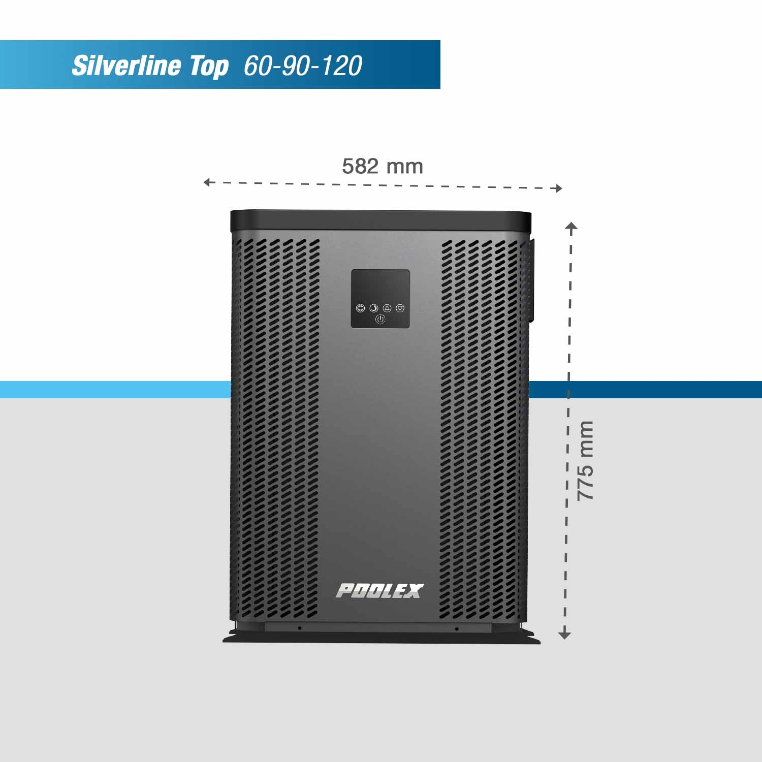 Poolex - Bomba de calor Silverline Top - BricoandPool