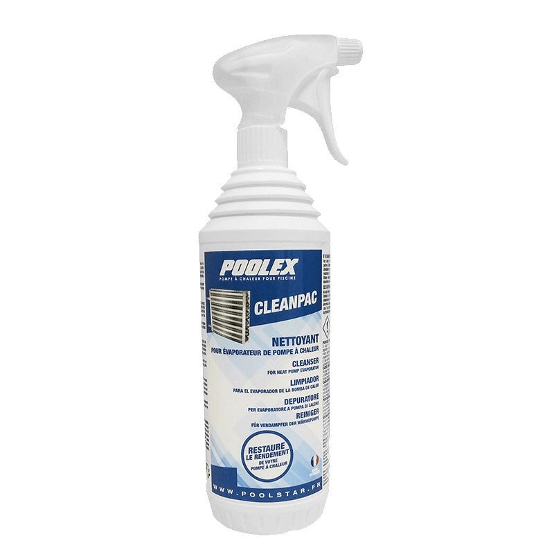 Poolex - Limpiador de evaporadores de bombas de calor CleanPAC - BricoandPool