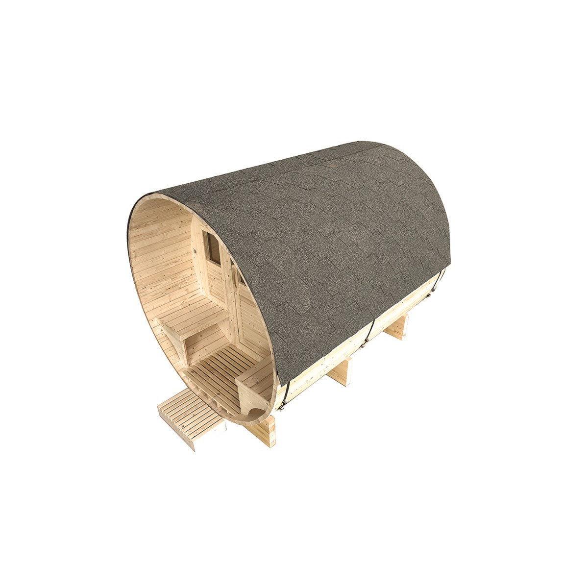 Poolstar - Sauna Gaïa Luna - Paquete de accesorios incluido - BricoandPool