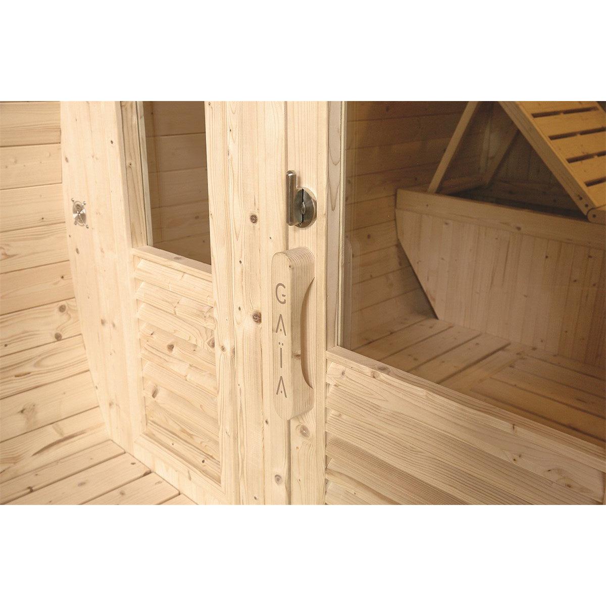 Poolstar - Sauna Gaïa Luna - Paquete de accesorios incluido - BricoandPool