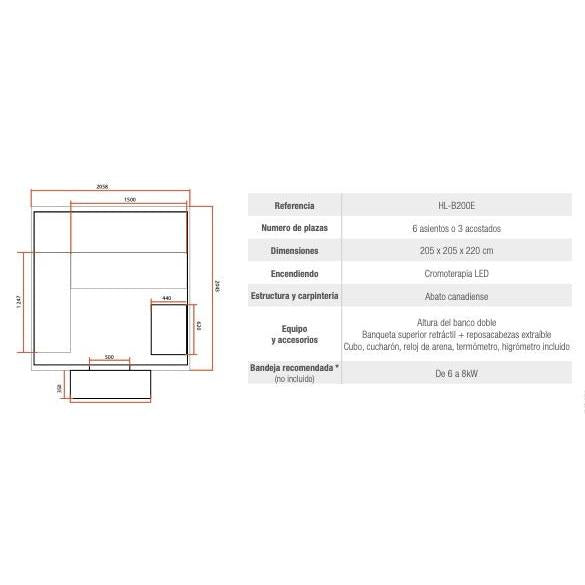 Poolstar - Sauna Gaïa Nova - Abeto - BricoandPool