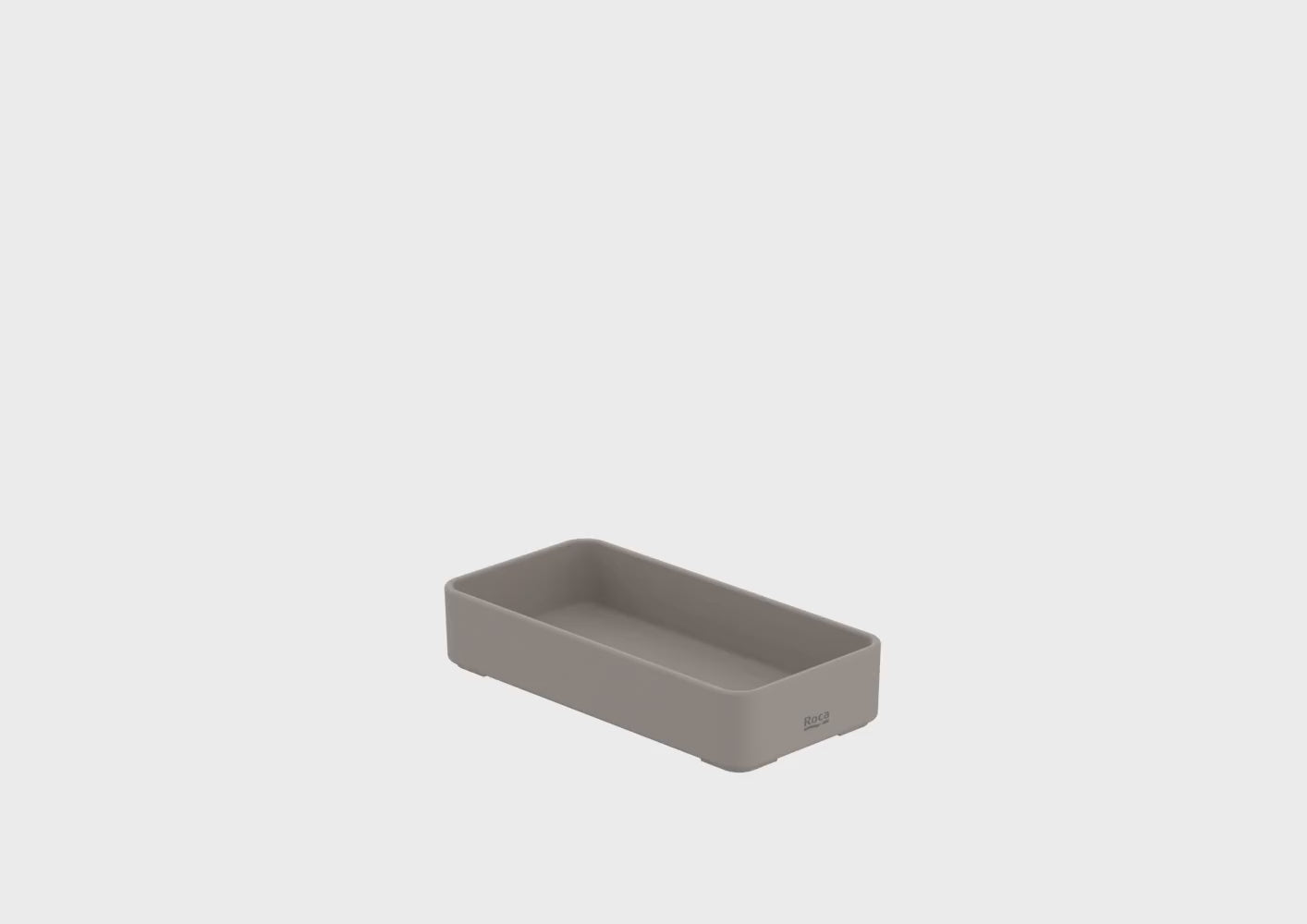 Video laden: Roca - Mate Grey Ona Container A817671C80