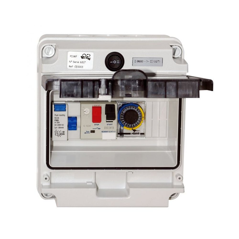 Productos QP - Cuadro eléctrico para bomba - BricoandPool
