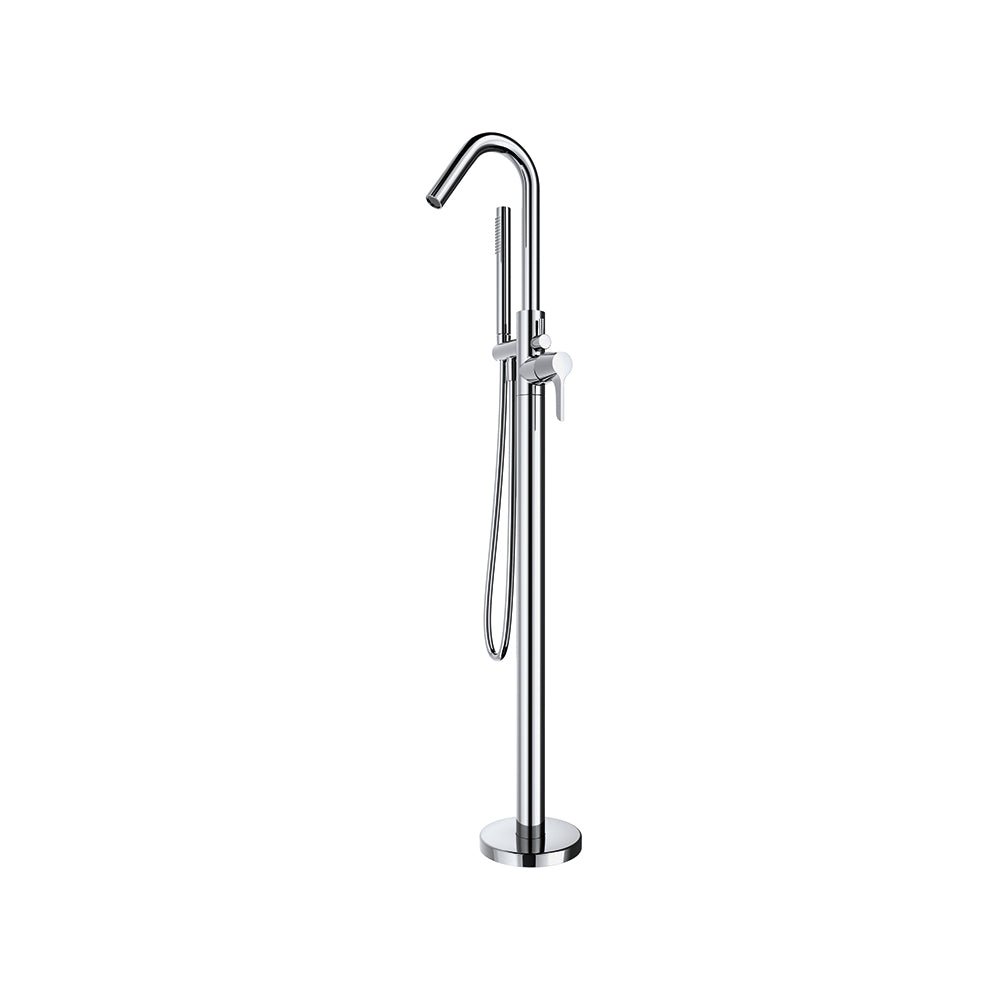 Ramon Soler - Adagio, columna monomando para bañera con equipo de ducha, cromo - BricoandPool