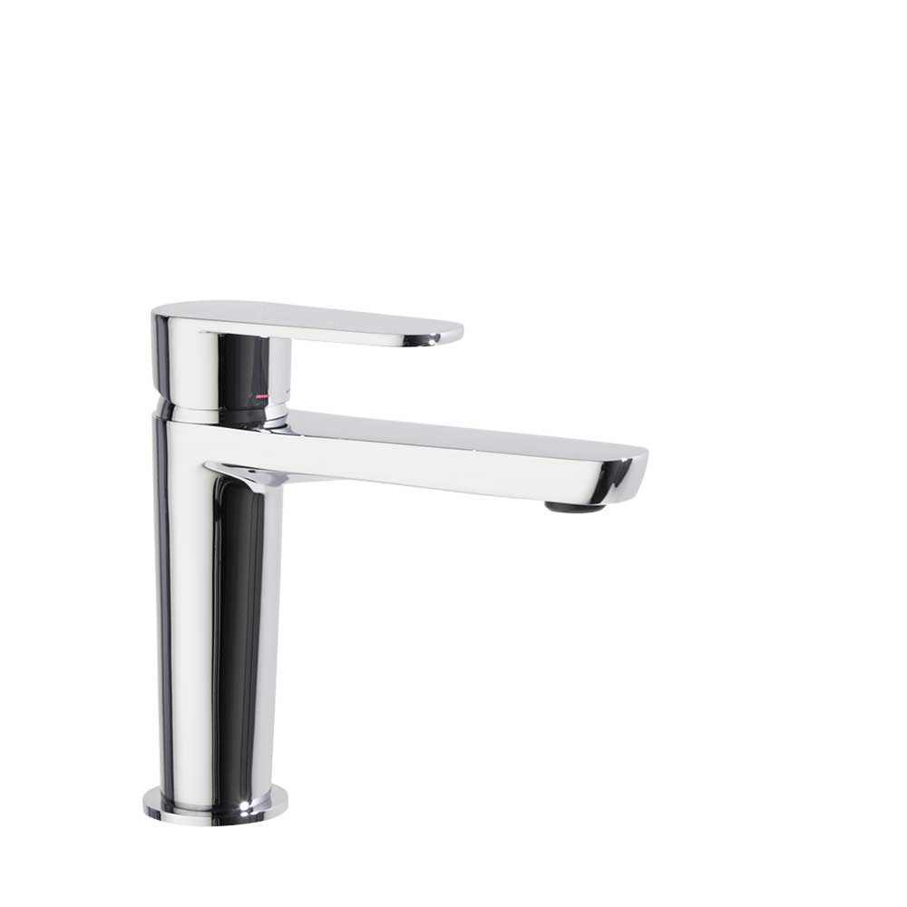 Ramon Soler - Alexia, monomando de lavabo con apertura en frío, cromo - BricoandPool