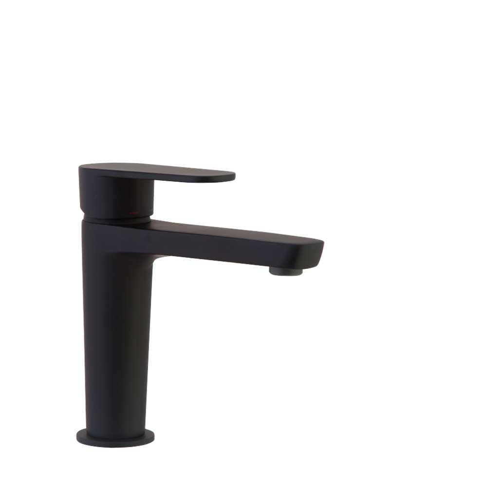 Ramon Soler - Alexia, monomando de lavabo, negro mate - BricoandPool