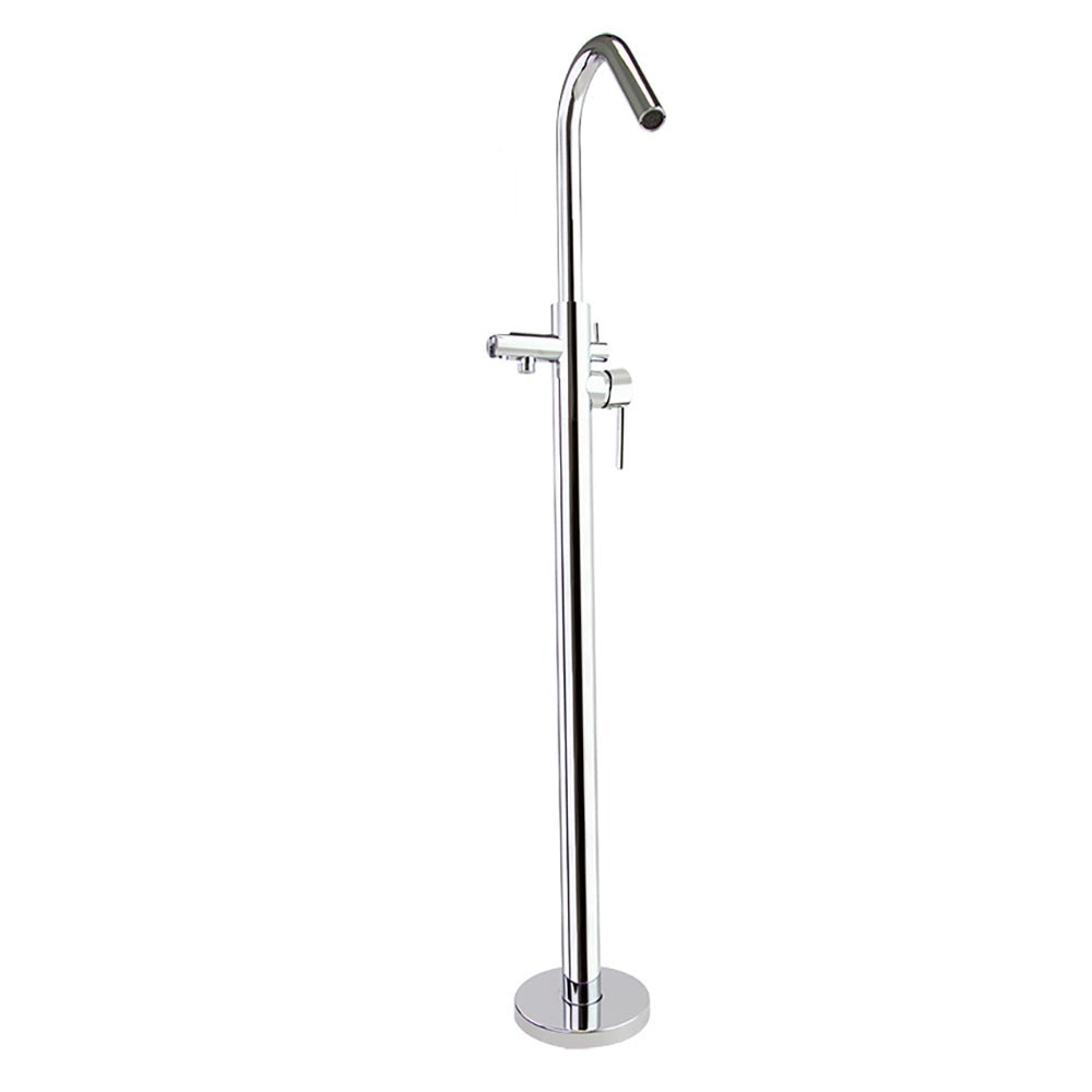 Ramon Soler - Drako, columna de pie monomando para bañera, cromo - BricoandPool