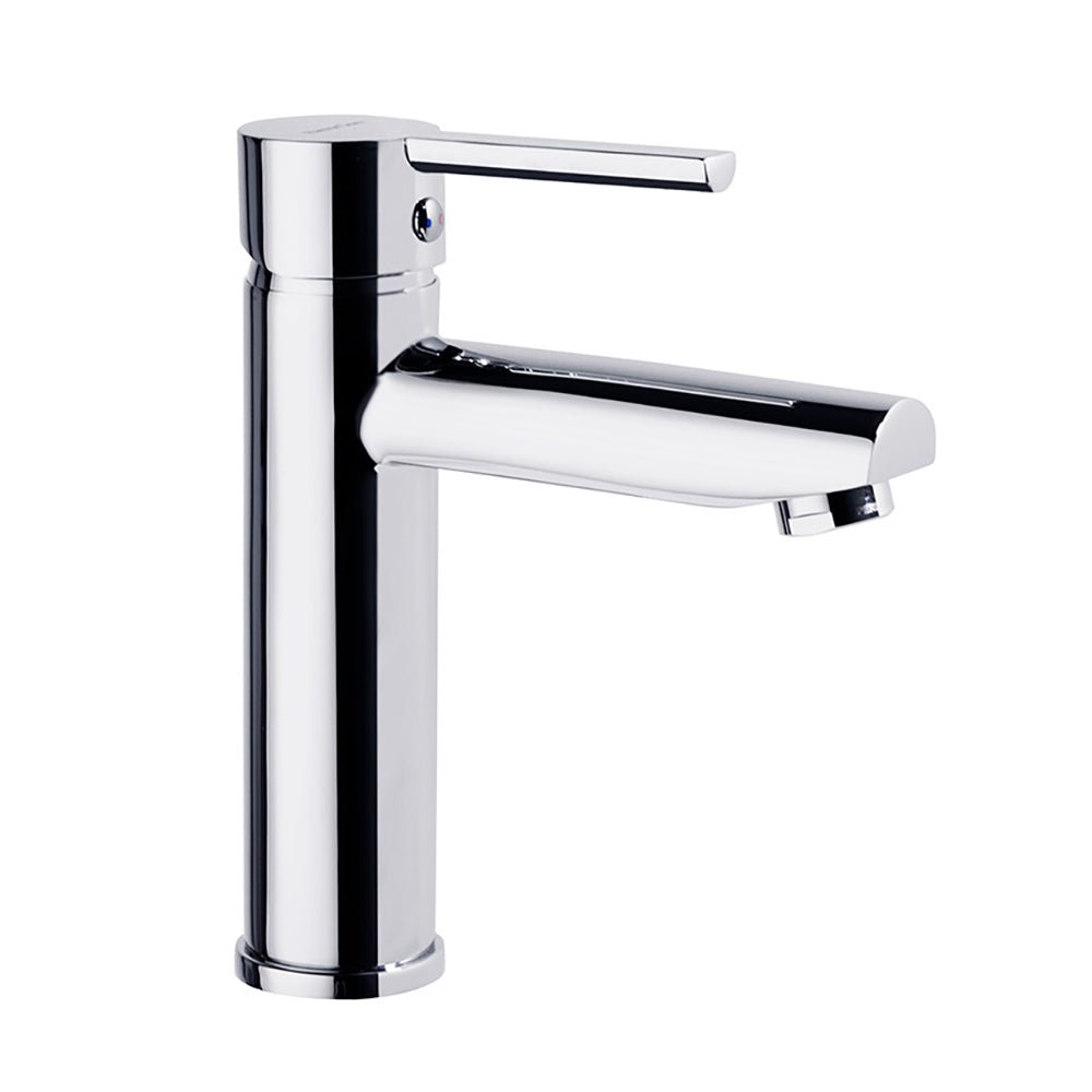 Ramon Soler - Drako, monomando de lavabo, apertura en frío, cromo - BricoandPool