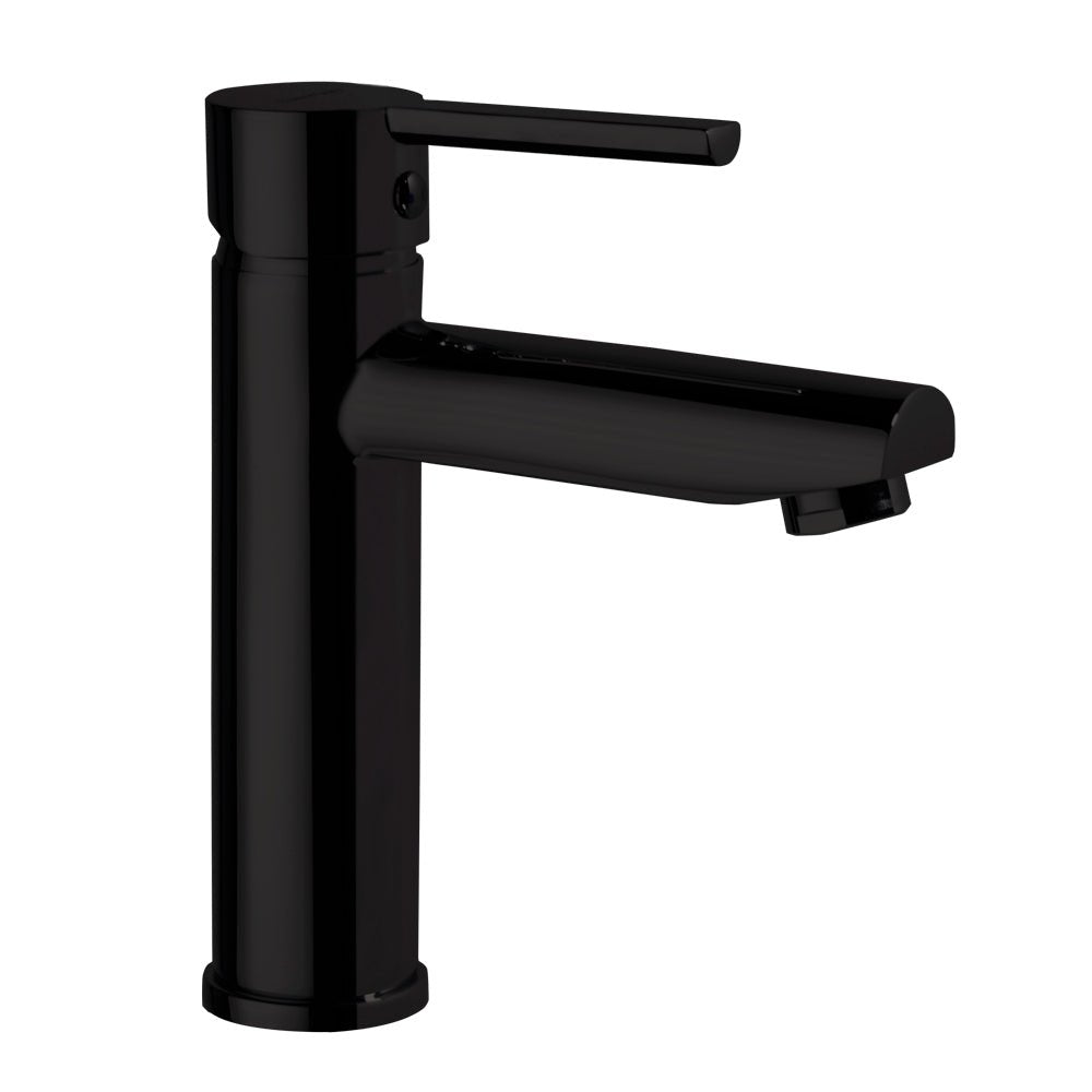 Ramon Soler - Drako, monomando de lavabo, apertura en frío, negro mate - BricoandPool