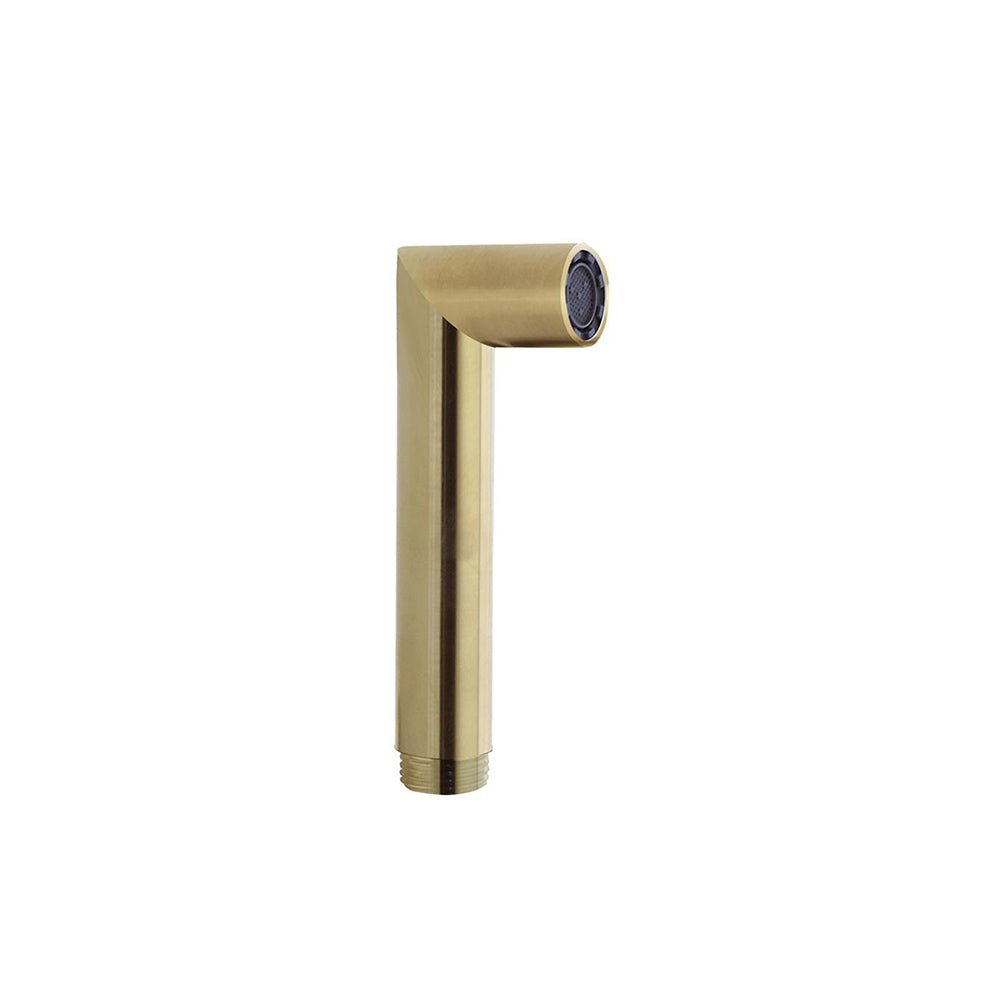 Ramon Soler - Ducha WC sin pulsador, oro cepillado - BricoandPool