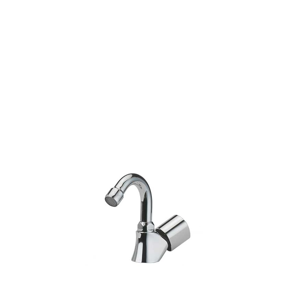 Ramon Soler - Eco, grifo de bidé con caño giratorio de tubo de 1 agua fría, cromo - BricoandPool