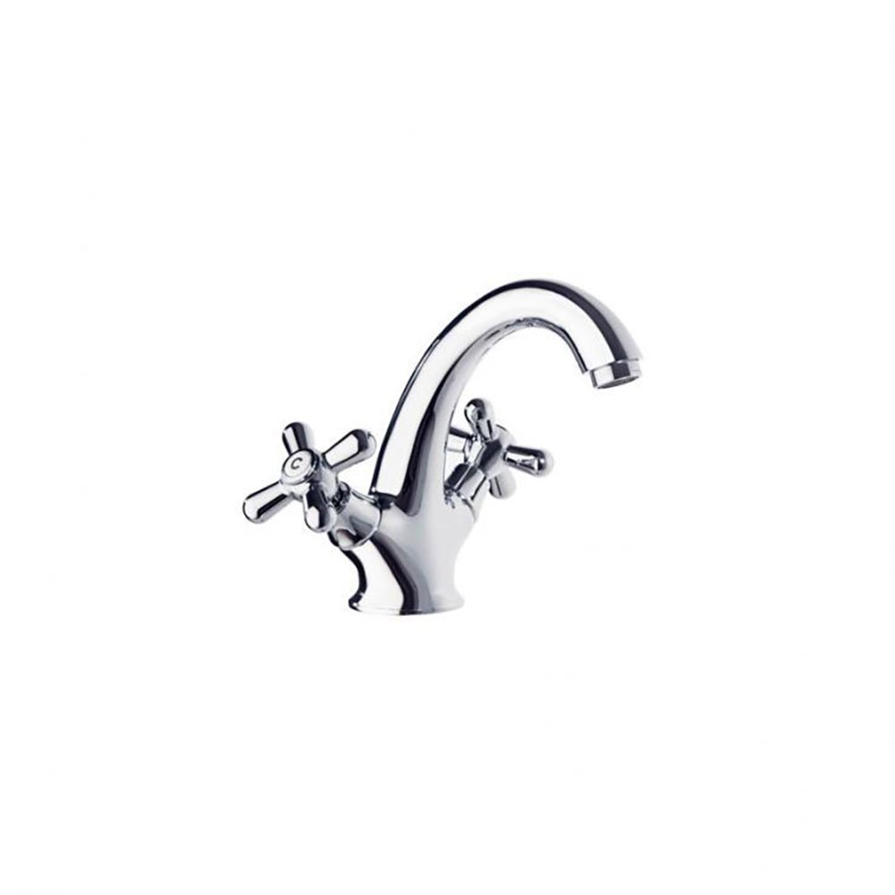 Ramon Soler - Gaudí, bimando de lavabo con caño giratorio, cromo - BricoandPool