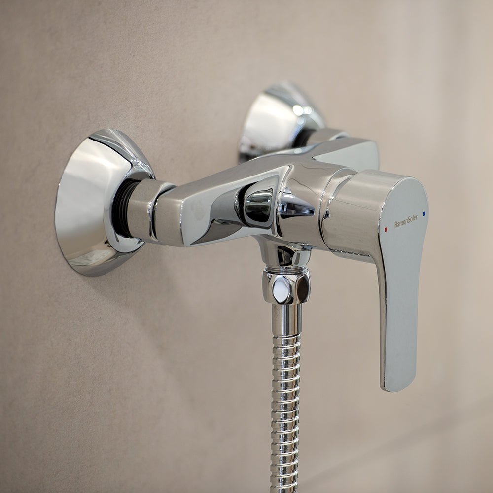Ramon Soler - Grifo de ducha monomando Titanium cromo - BricoandPool