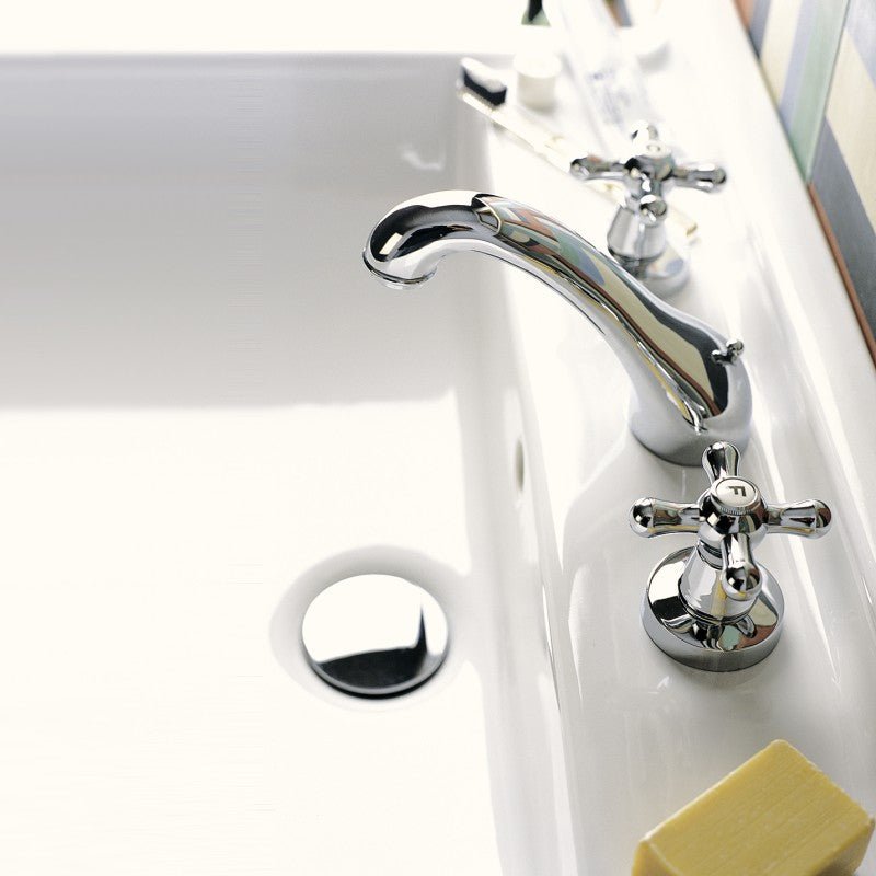 Ramon Soler - Grifo de lavabo bimando Gaudí para repisa cromo - BricoandPool