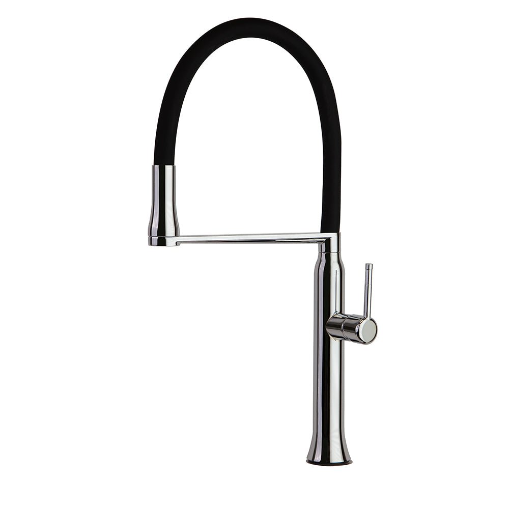 Ramon Soler - Kitchen Magnet, monomando de cocina giratorio y extraible con sistema de imanes, cromo - BricoandPool