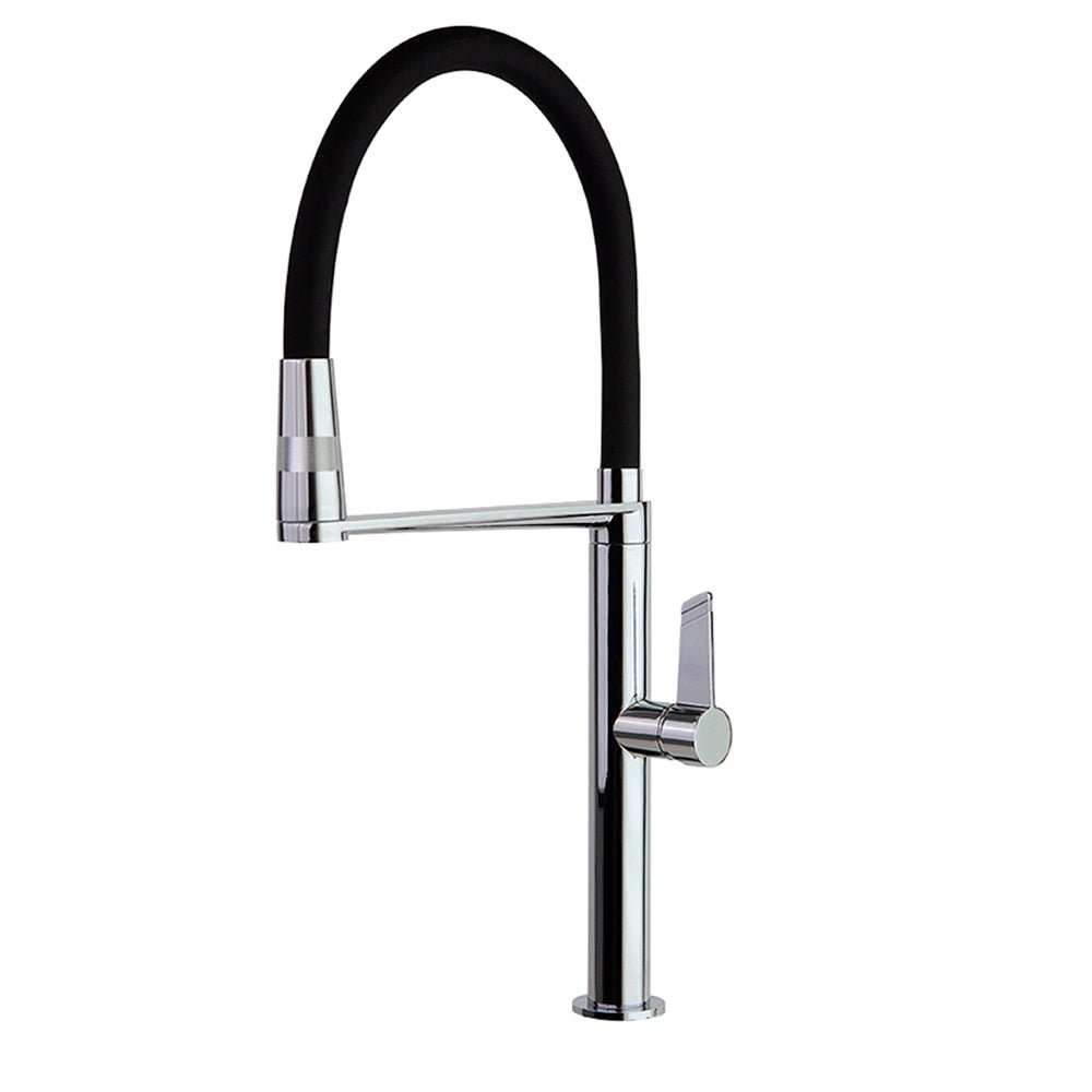 Ramon Soler - Kitchen Magnet, monomando de cocina giratorio y extraible con sistema de imanes, cromo - BricoandPool
