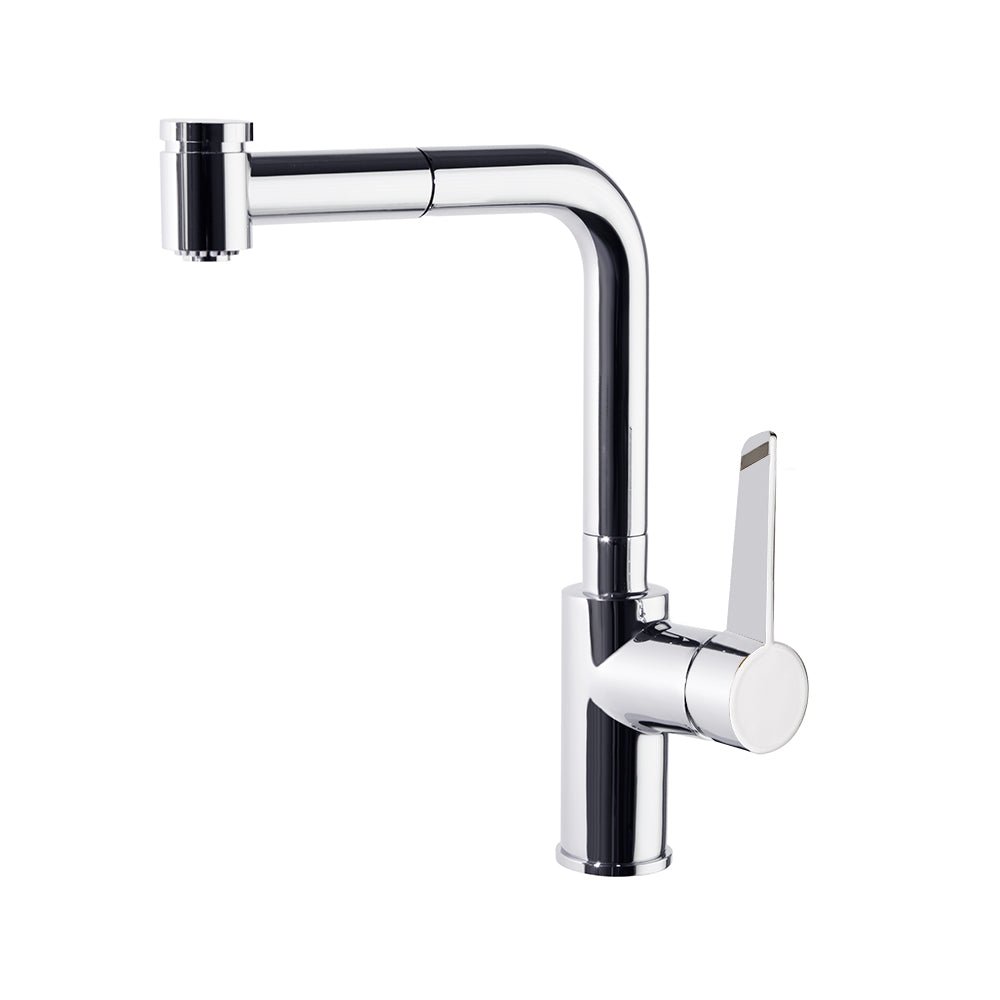 Ramon Soler - Monomando de cocina con ducha 2 jets extraible, cromo - BricoandPool