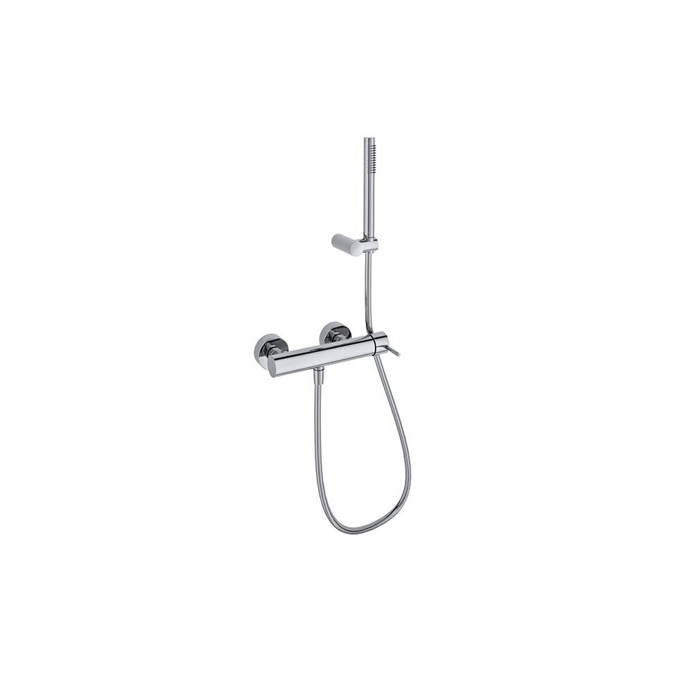 Ramon Soler - Odisea, conjunto monomando de ducha con equipo de ducha, cromo - BricoandPool