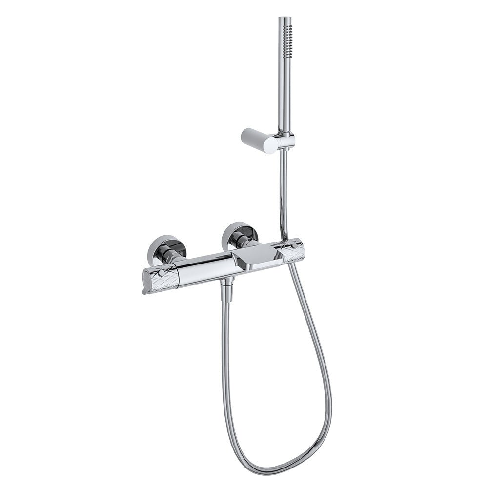 Ramon Soler - Odisea Joya, termostático de bañera con equipo de ducha, cromo - BricoandPool