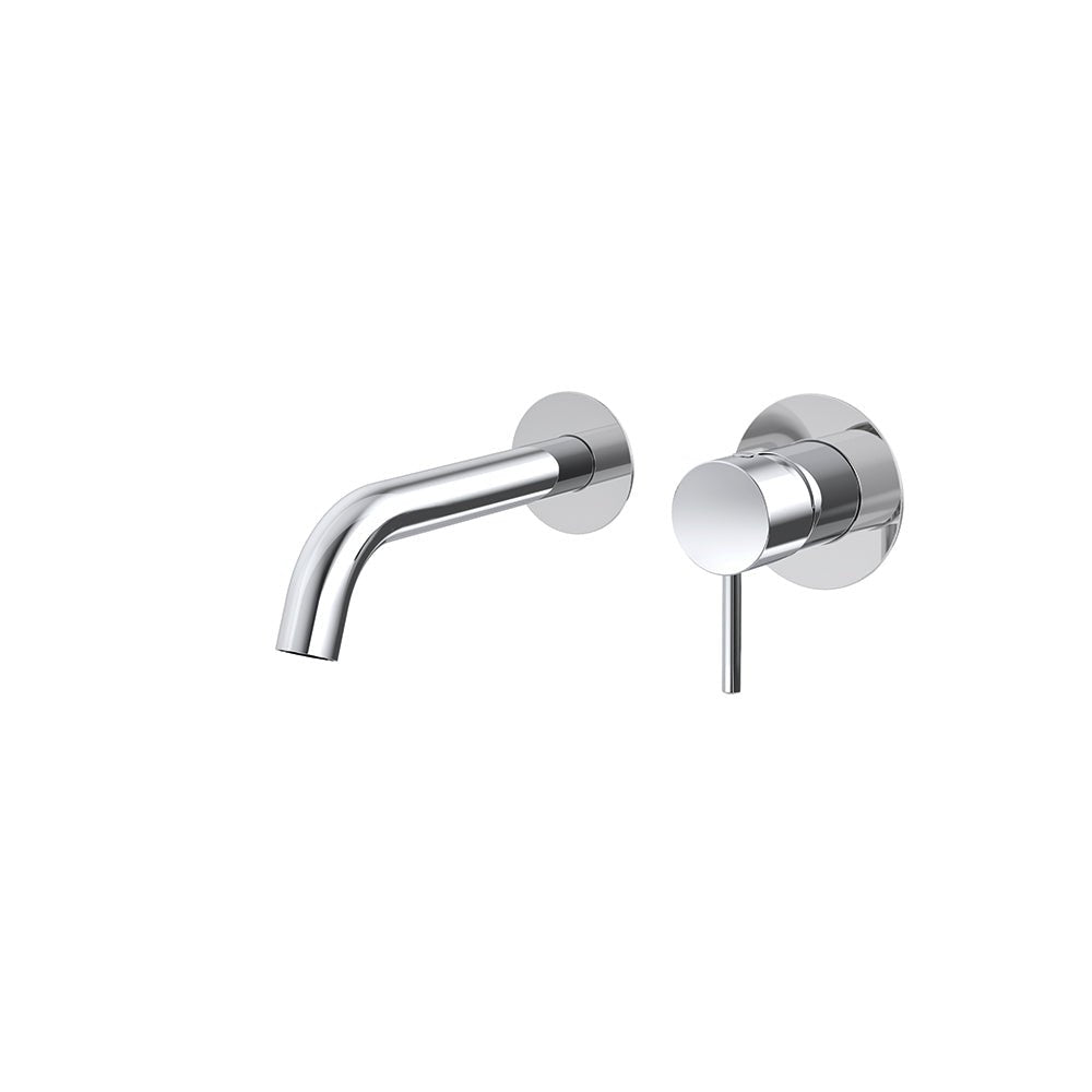 Ramon Soler - Odisea, monomando de lavabo empotrado a pared con caño de 19 cm, cromo - BricoandPool