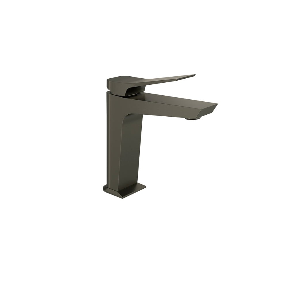 Ramon Soler - Prisma, monomando de lavabo, grafito - BricoandPool