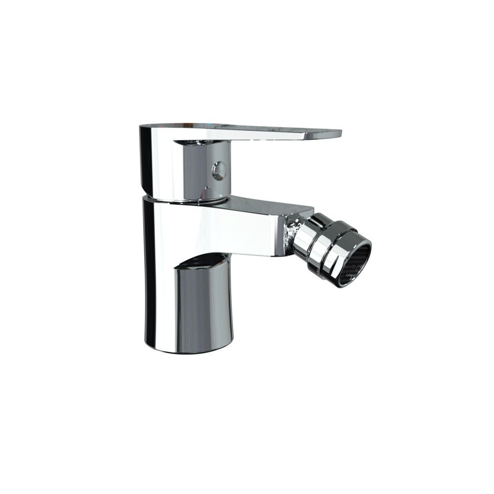 Ramon Soler - Titanium, Tool Free, monomando de bidé con válvula automática de ABS 1¼, cromo - BricoandPool