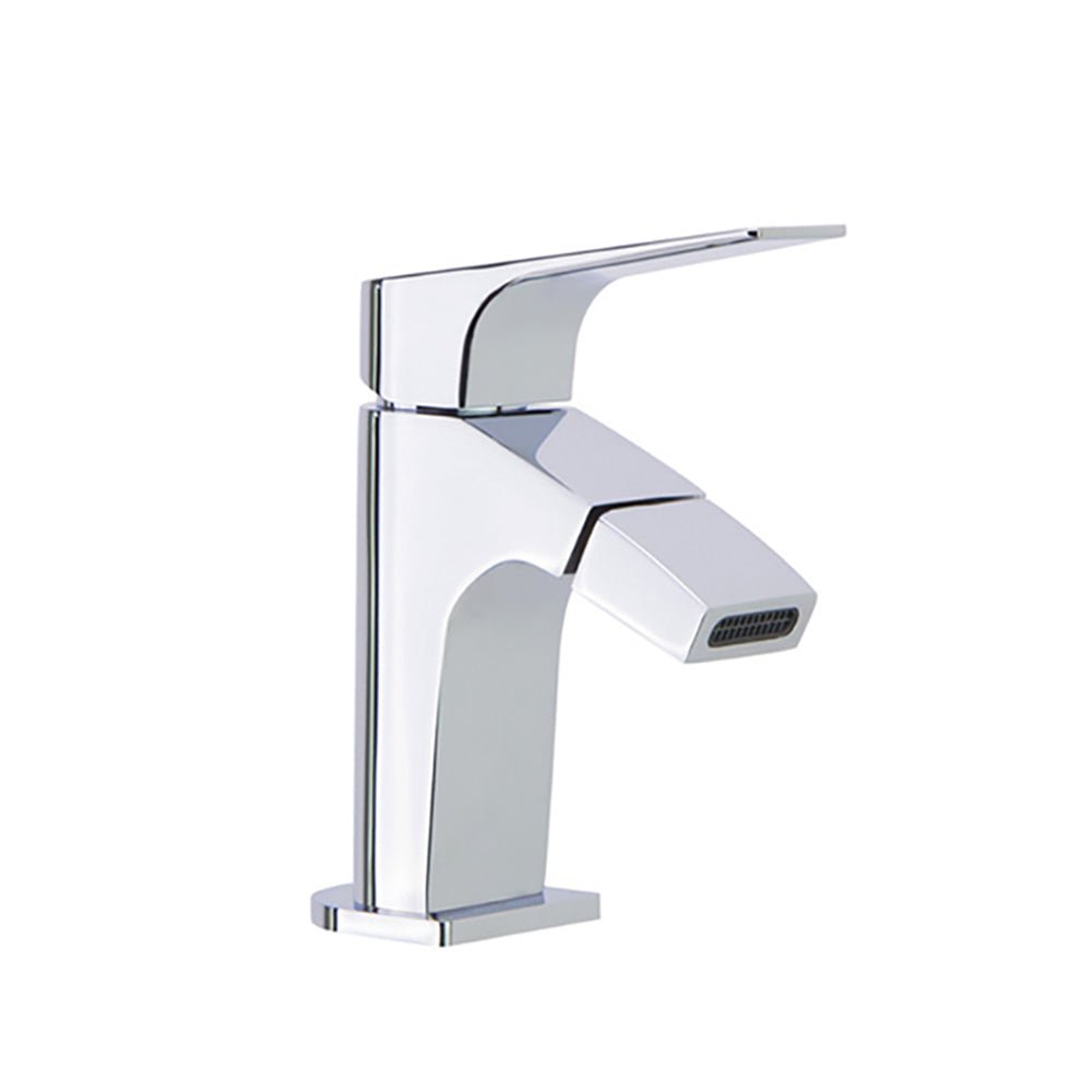 Ramon Soler - Urban Chic, monomando de bidé salida en cascada con caudal limitado, cromo - BricoandPool
