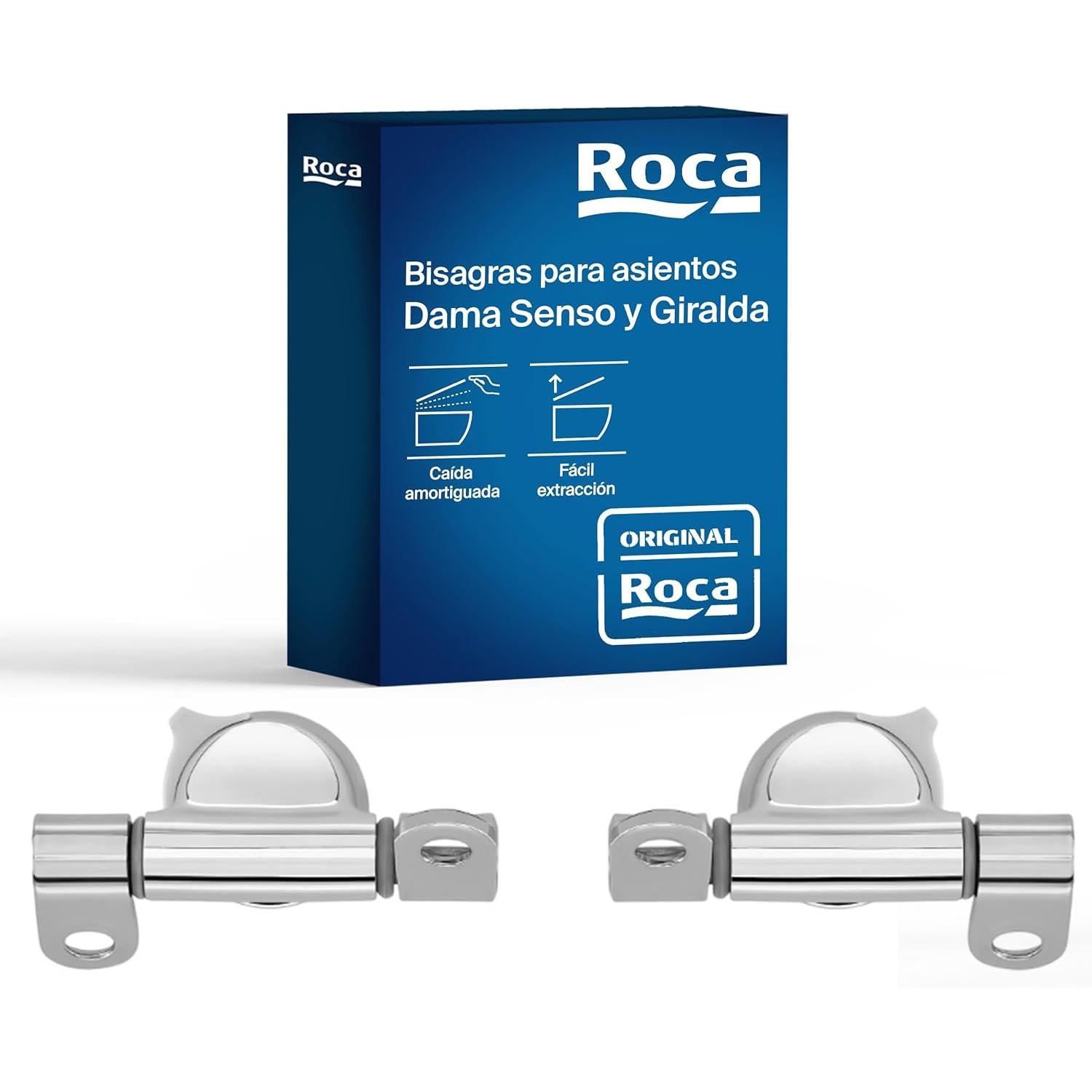 Roca - Bisagras de asiento Dama Senso y Giralda desmontables AI0002100R - BricoandPool