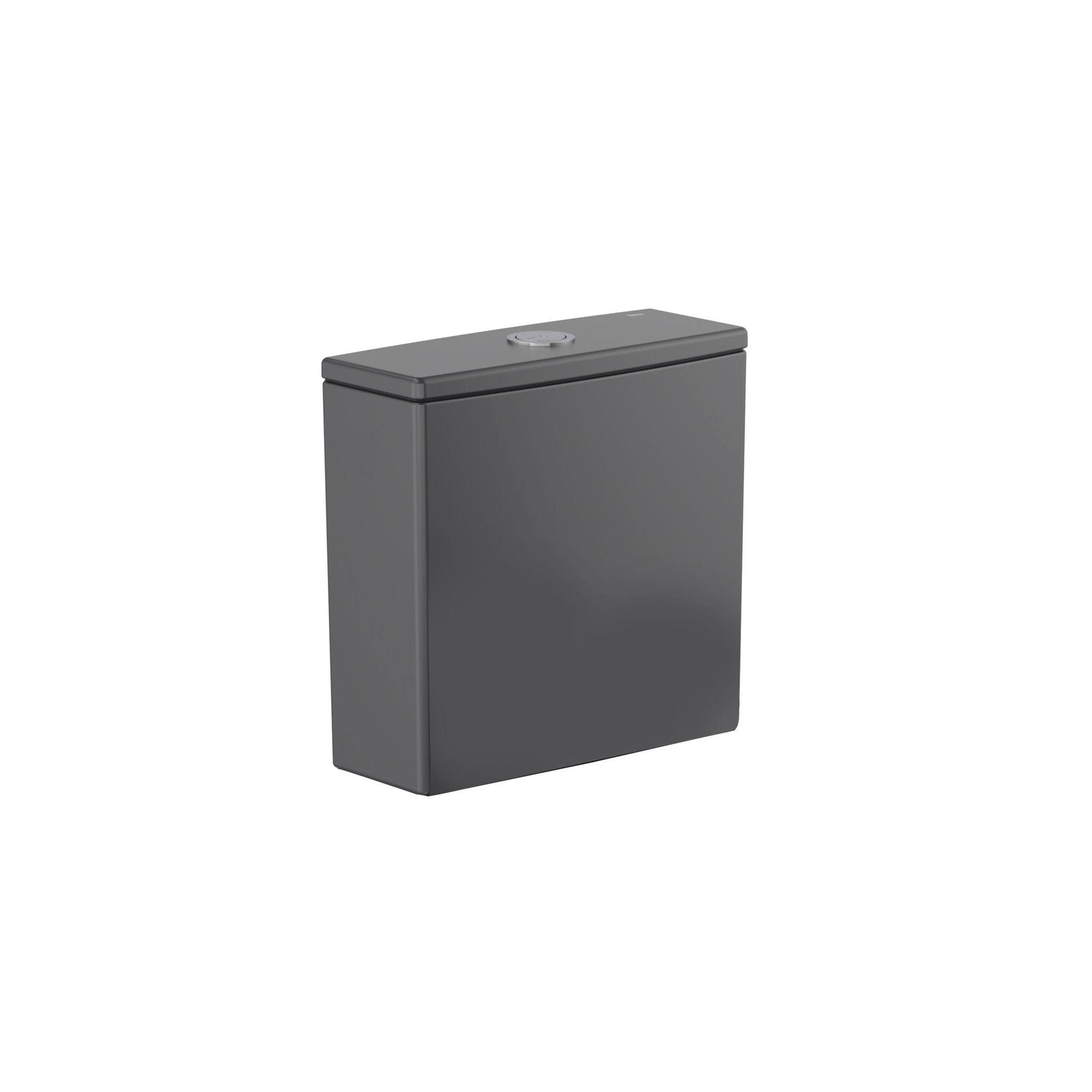 Roca - Cisterna Ona de doble descarga 4,5/3L para inodoro negro mate - BricoandPool