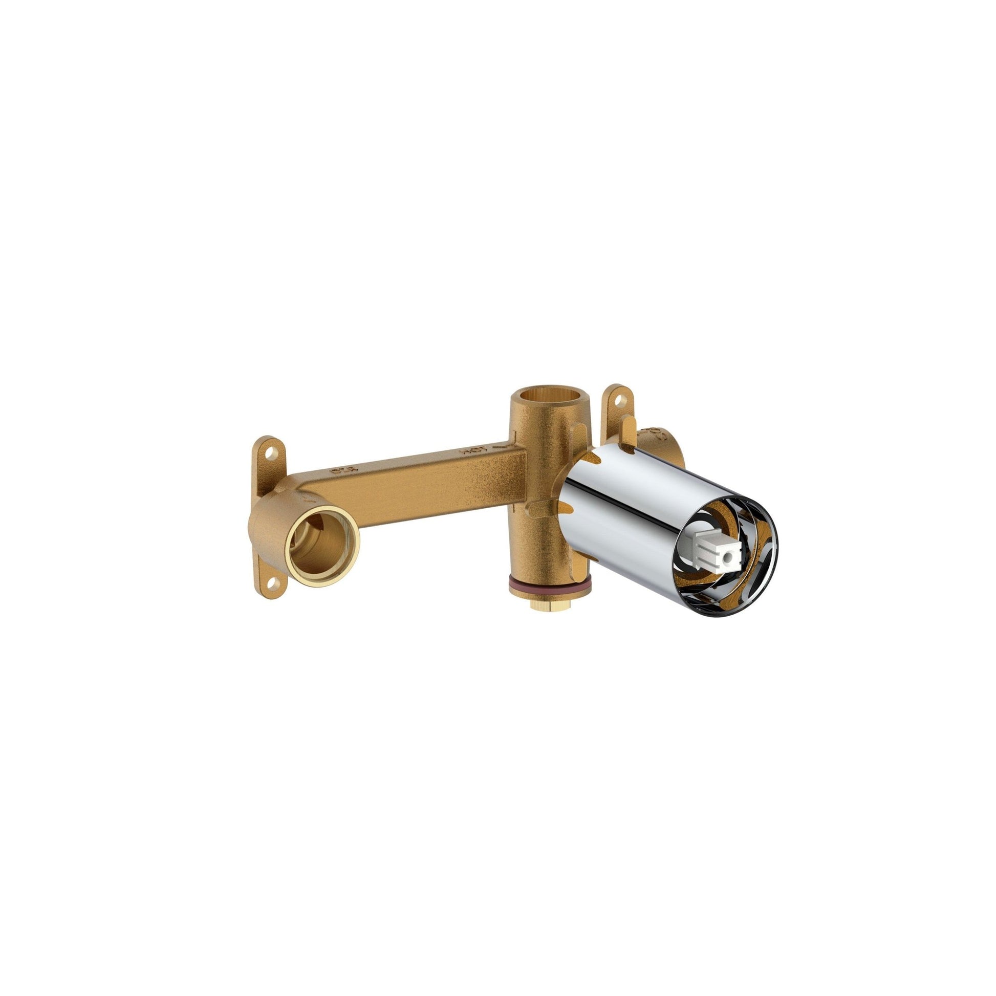 Roca - Cuerpo empotrable universal Ona, Cromado A5E3501C00 - BricoandPool
