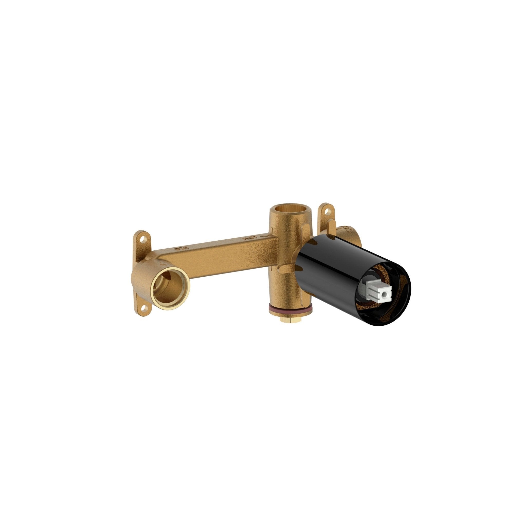 Roca - Cuerpo empotrable universal Ona, Negro Titanio A5E3501CN0 - BricoandPool