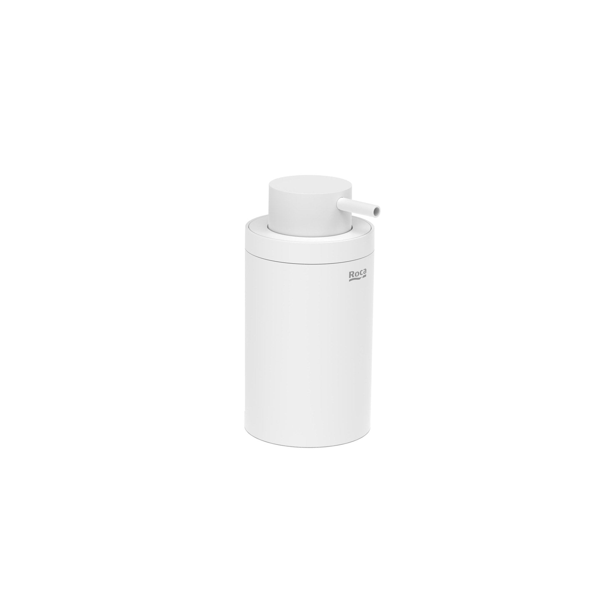Roca - Dosificador de encimera Hotels Round Blanco Mate A817589B00 - BricoandPool