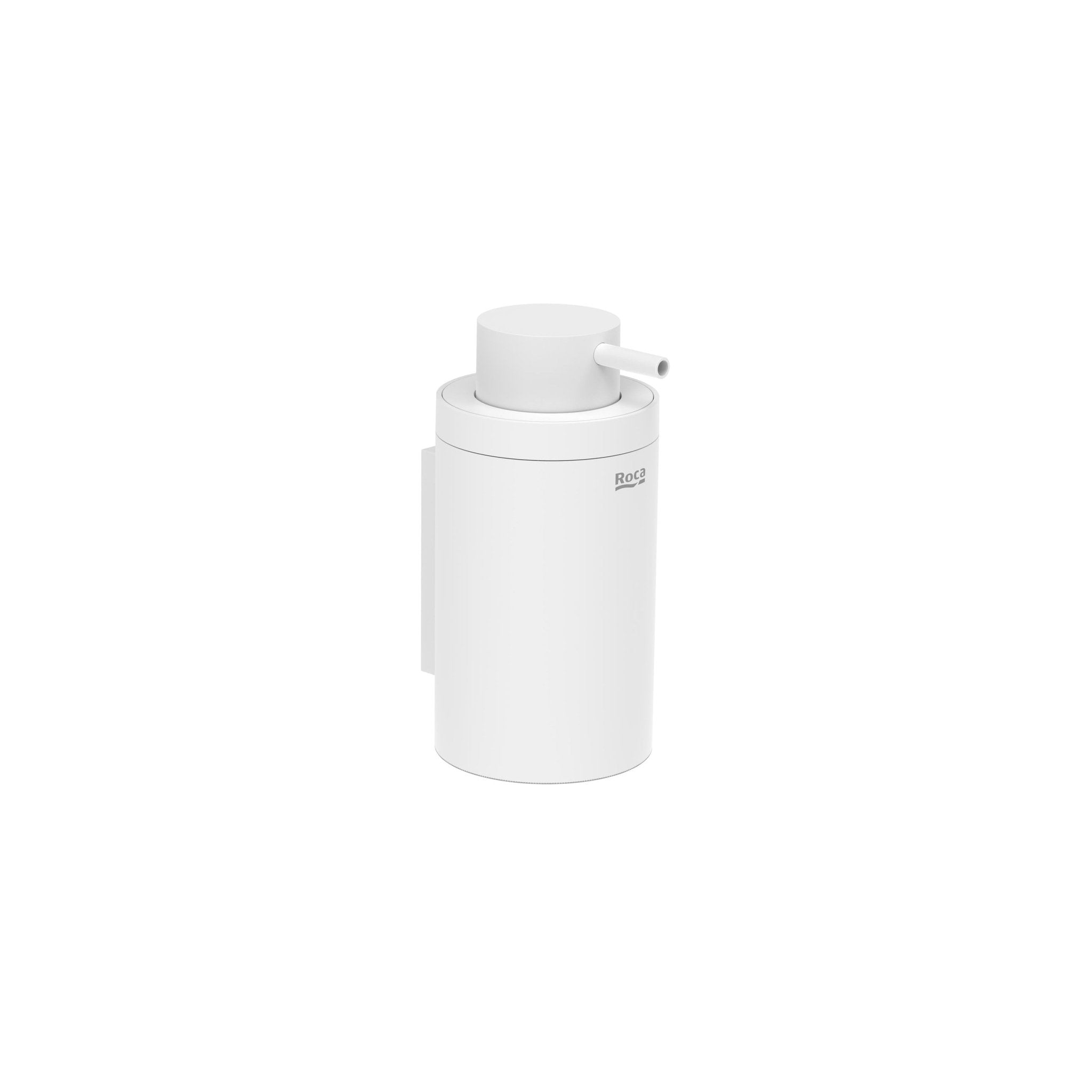 Roca - Dosificador de pared Hotels Round Blanco Mate A817596B00 - BricoandPool